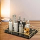 thumbnail image 5 of Estante de baño Organizador de cosméticos Organizador de encimera para cosméticos de baño Negro dorado, 5 of 8