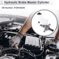thumbnail image 3 of Unique Bargains Engine Compartment Brake Master Cylinder for Toyota Corolla 2008-2014 Durable Hydraulic Master Cylinder No.4720102430 with Reservoir 1 Pcs, 3 of 7