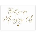 thumbnail image 1 of xianyou-Wedding Officiate Proposal Gift Card Thanks Card Merrying With US, 1 of 4