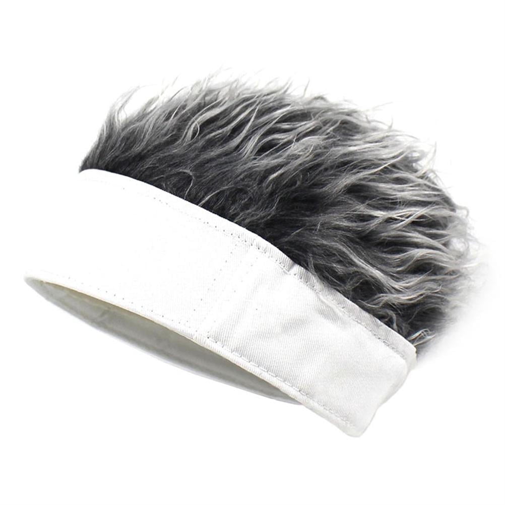 Men Women Cosplay Beanie Wig Hat Fun 