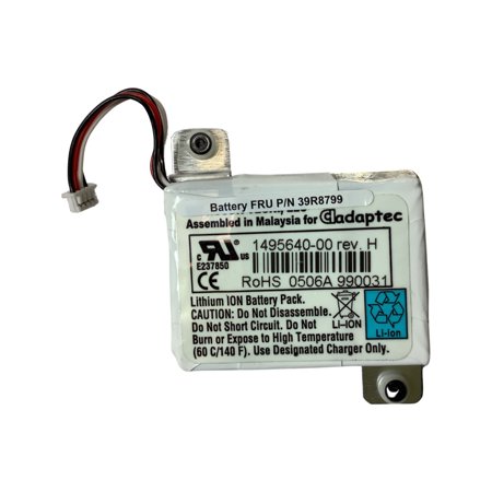 IBM Adaptec Raid Lithium ION Battery Pack 39R8799