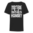 thumbnail image 4 of Women's Casual Round Neck T Shirt | Letter Print Tee for Comfort & Style Set Shirt Solid Color Tops for Women Short Sleeve Women Compression Shirts Long Sleeve Long Sleeve Undershirts for Women, 4 of 4