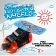thumbnail image 5 of Madd Gear Light-Up Rollers Heel Skates LED Wheels Adjustable to Fit Most Shoe Sizes Kids Ages 6+, 5 of 13