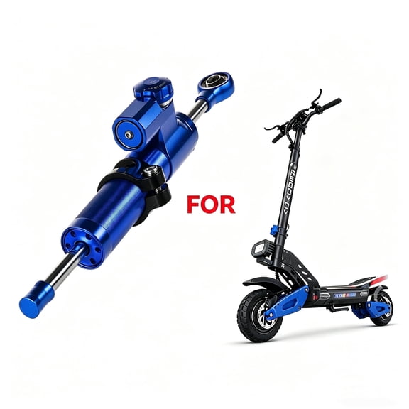GLIDEZONE Adjustable Steering Damper Stabilizer for RD2 Off-Road Adult Electric Scooter, Anti-Wobble Vibration Reduction