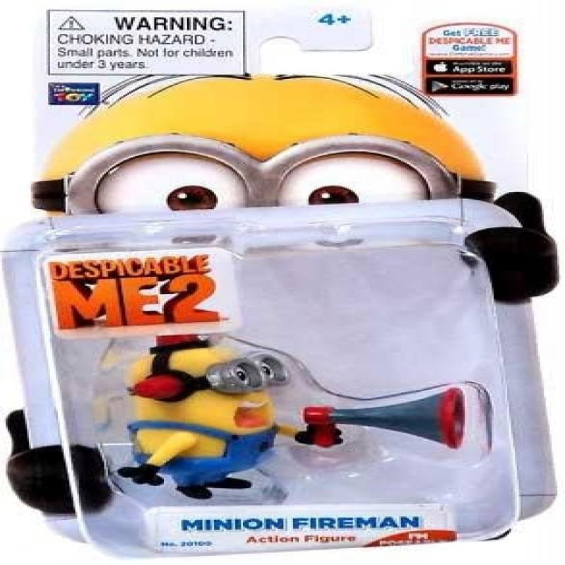 fireman minion toy