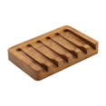 thumbnail image 1 of Jabonera HTB, diseño inclinado de cascada, madera de teca natural, 1 of 9