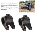 thumbnail image 3 of RC Axle Tube Link Mount Set, Black Gold Brass Stable Axle Tube Link Mount Replacement  For RC Climbing Bike Upgrade, 3 of 8