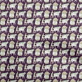 thumbnail image 1 of oneOone Viscose Jersey Purple Fabric Kalamkari Dress Material Fabric Print Fabric By The Yard 60 Inch Wide, 1 of 5