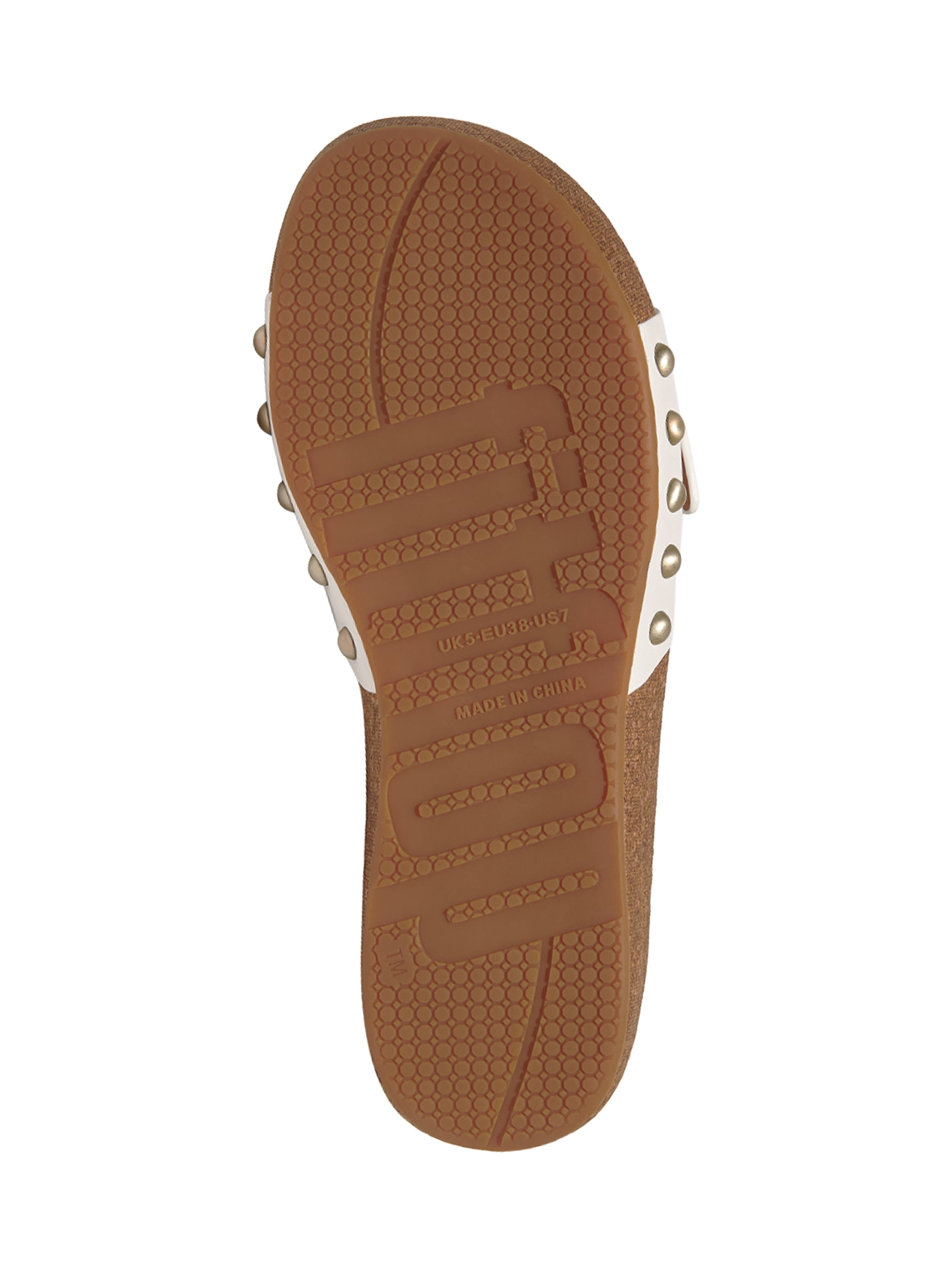 Fitflop Women's Iqushion Adjustable Buckle Leather Slides