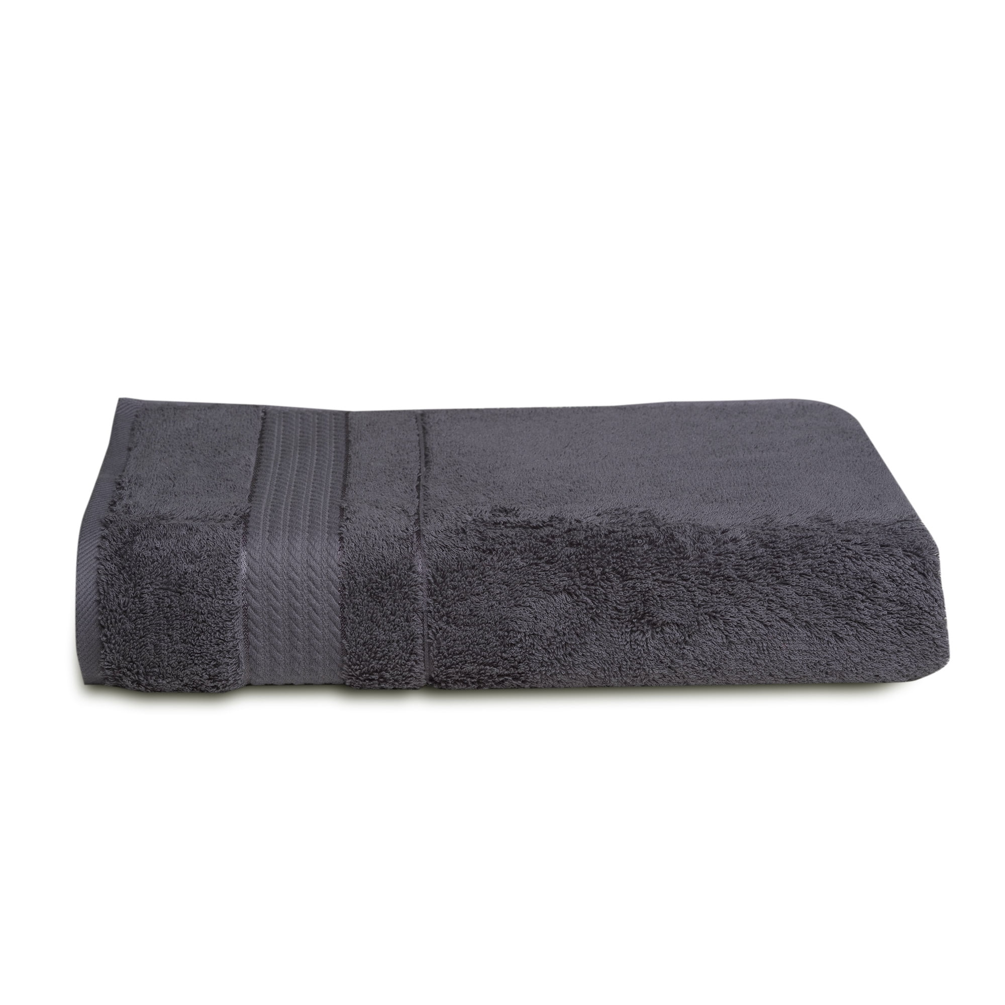 Dark Gray 2 Pc Bath Sheet, Quick Dry, Extra Absorbent, Melissa Linen Excellence Towel Collection