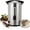 Silver 14L, variant on 16 L/110 Cups Coffee Urn, Double-Wall Stainless Steel Coffee Maker Hot Water Urn, Large Capacity Hot Coffee Dispenser, Quick Brew, Stays Hot for Tea & Beverage at Events & Catering