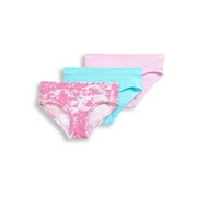 Jockey Essentials Girls Cotton Stretch Bikini Underwear - 3 pack, Sizes S-XL (6-16)