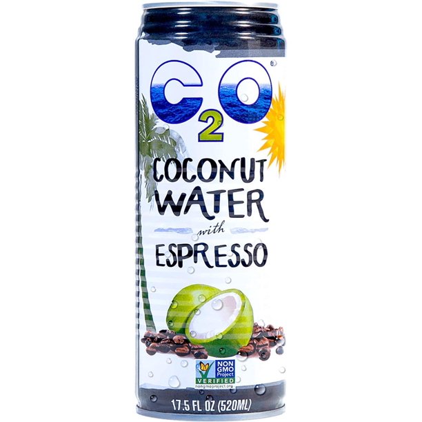 Pure Coconut Water with Espresso Plant Based NonGMO Dairy Free