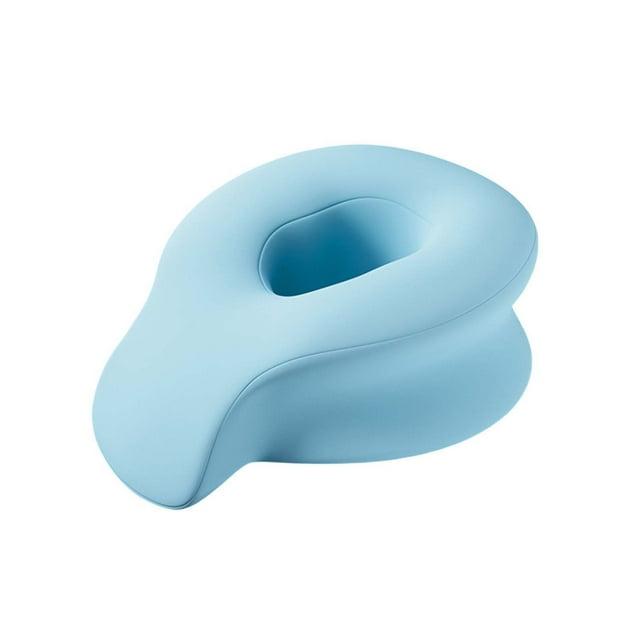 Memory Foam Travel Neck Pillow with Washable Cover for Support and