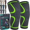 thumbnail image 1 of Rodilleras de compresión Modvel para mujer y hombre (paquete de 2). Ideales para correr, dolor de rodilla, rodilleras deportivas para entrenamiento, desgarro de menisco, ligamento cruzado anterior (LC, 1 of 5