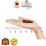CS19 Sapphire Metal Nail File for Natural Nails Fingernail and Toenail Care, 8 Double Sided Coarse and Fine for Manicure and Pedicure