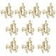 thumbnail image 2 of Clips de oficina, 10 piezas Clips de papel de oficina Accesorios de escritorio Abrazaderas de papel Rendimiento probado, 2 of 12