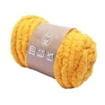 thumbnail image 5 of HOMYL Chunky Yarn Jumbo Tubular Yarn Tube Giant Yarn Handcrocheted Bulky Yarn Arm Knitting Yarn for Throw Pillow Hats Scarf Pet Bed Yellow, 5 of 8