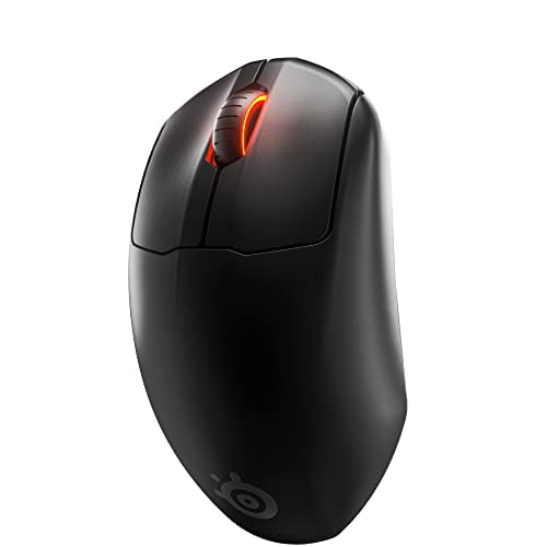 Magnetic Optical Switches 18K CPI Sensor SteelSeries Esports Wireless FPS Gaming Mouse 5 Programmable Buttons Ultra Lightweight Lag-Free 2.4GHz 100H Battery PC/Mac Prime Edition 