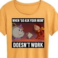 thumbnail image 3 of Disney Princess - When 'Ask Mom' Doesn't Work - Women's Short Sleeve Graphic T-Shirt, 3 of 6