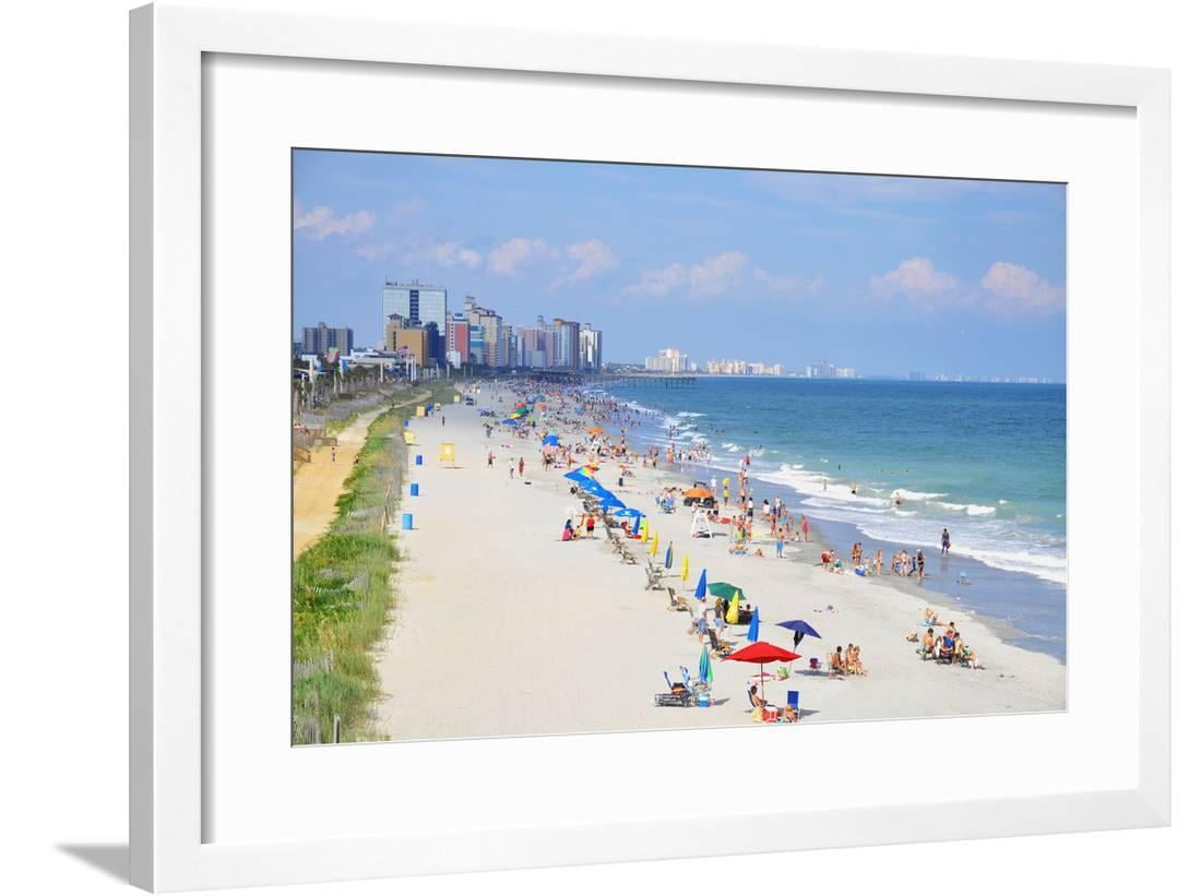 Download View Of Myrtle Beach South Carolina Framed Print Wall Art By Free Get Wallpaper View Of Myrtle Beach South Carolina Framed Print Wall Art By Free
