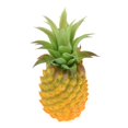 thumbnail image 4 of 1 pieza de fruta artificial, piña, plástico, vitrina, adorno Piña amarilla, 4 of 9