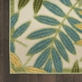 thumbnail image 3 of Nourison Aloha Floral Indoor/Outdoor Green Multicolor 5'3" x 7'5" Area Rug (5x7), 3 of 10