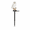 White Owl, variant on Solar Powered Owl Garden Light, Hand-Painted Resin Decorative Stake with Warm LED, Waterproof Outdoor Landscape Lighting for Yard, Pathway, and Patio Decor, Auto On/Off Dusk to Dawn (Single Pack)