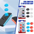 thumbnail image 2 of Daily Mix Store 6 pcs Enhanced Precision for Switch2 Thumb Grips Increase Joystick Height for Better Control in FPS, Fighting & Racing Games, 2 of 9