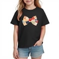 thumbnail image 3 of TaTaai School Season Cute Print Short Sleeve T-Shirt, Valentine's Day Casual Top, Unisex All Season Graphic Tee Gift, 3 of 8