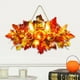 thumbnail image 5 of Corona de Halloween | Corona de otoño con calabaza y hojas | Adorno para puerta para festival de la cosecha | Decoración de mesa para Acción de Gracias en otoño, 5 of 6
