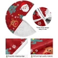 thumbnail image 2 of FMSHPON Christmas Theme Xmas Christmas Tree Skirt Stand Mat for Holiday Party Decoration Indoor Outdoor 48 inches, 2 of 6