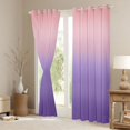thumbnail image 3 of Homewish Ombre Tie Dye Black Out Curtains For Children Kids Teens,Abstract Gradient Watercolor Curtains Pack of 2 (42x63 Each),Pink Purple Bedroom Curtains,Ultra Soft Home Decor, 3 of 6
