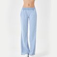 thumbnail image 3 of REALiKUN Jeans for Women Straight Wide Leg Denim Pants Fashion Streetwear Lightweight Yoga Jeans with Pockets, 3 of 3