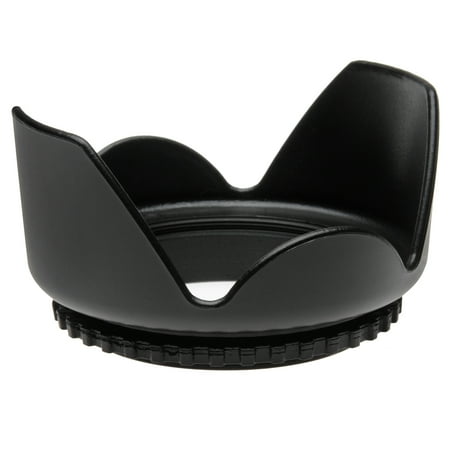 - Vivitar 49mm Pro Digital Tulip Hard Lens Hood