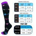 thumbnail image 5 of 6 Pairs Medical Sport Compression Socks - 15-20mmhg Graduated Knee-High Support for Men & Women, Ideal for Soccer, Running, and Nurses, 5 of 7
