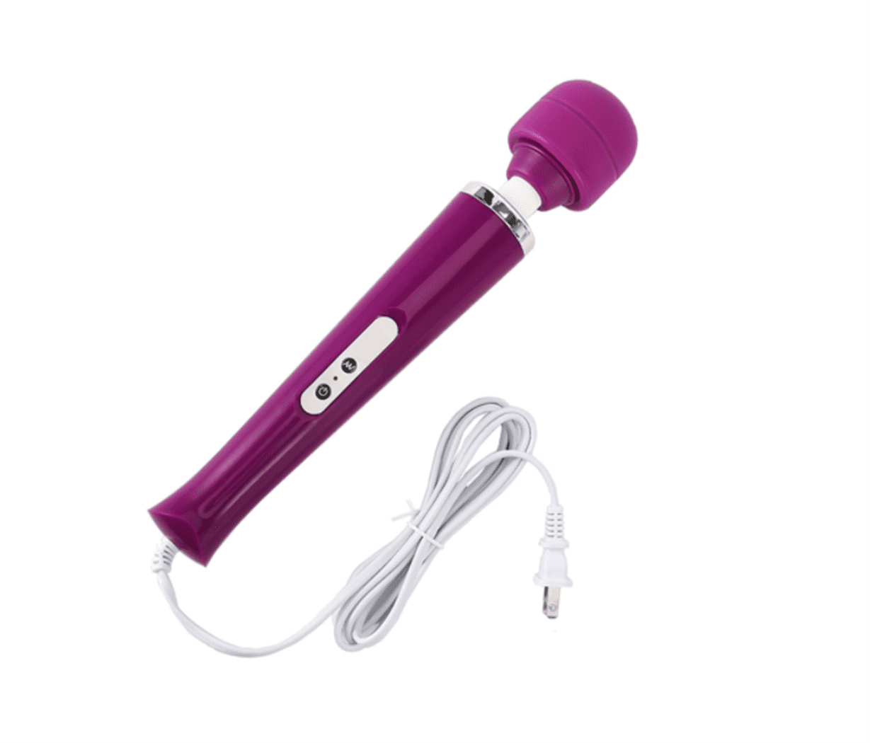 Mini Handheld Electric Back Massager - Waterproof & Quiet Portable Massage For Neck, Shoulders, Body (Rose Red) - View #5