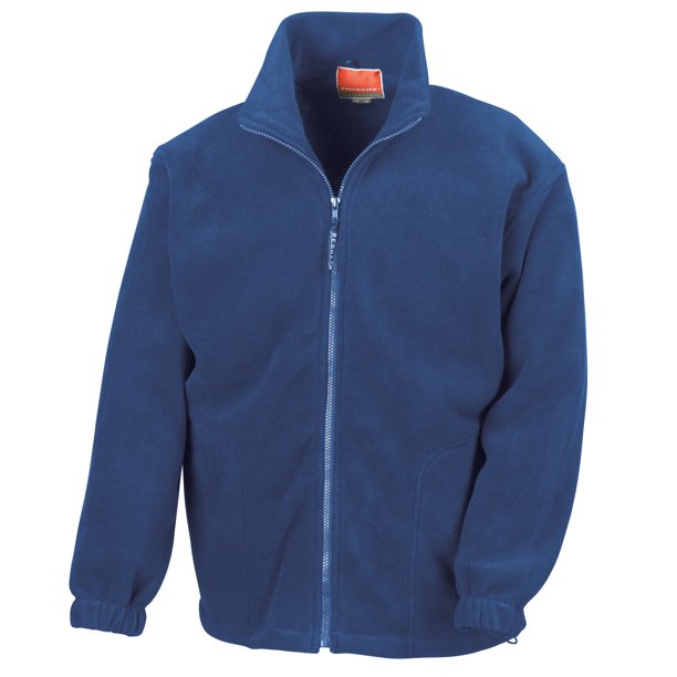 Result - Chaqueta polar antibolas con cremallera completa modelo Active para hombre (Azul)