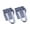 Light Grey, variant on 2Pieces Felt Wine Bottle Holders With Reinforced Base 6 Compartments Champagne Carriers For Parties Celebration