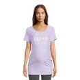 thumbnail image 4 of Time and Tru Women's Maternity Graphic T-Shirt, 4 of 6