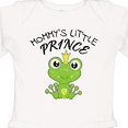 thumbnail image 4 of Inktastic Mommy's Little Prince Cute Frog Boys Long Sleeve Baby Bodysuit, 4 of 5