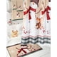 thumbnail image 4 of Avanti Linens - Ganchos Para Cortina De Ducha, Accesorios De Baño Para Vacaciones, Juego De 12 (Colección Friends Gather Holiday), 4 of 4