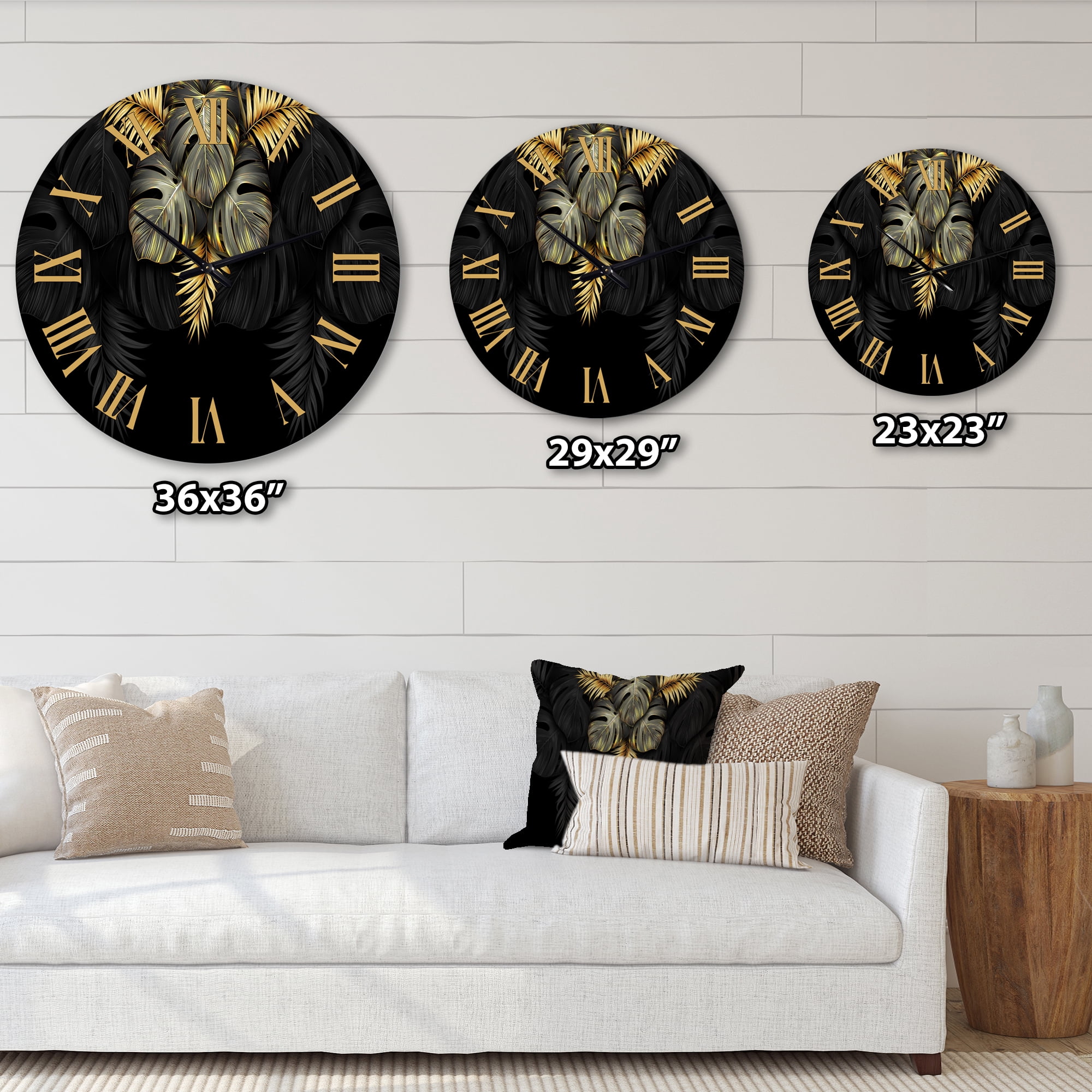 Designart 1 in Quartz Modern/Contemporary Wall Clock