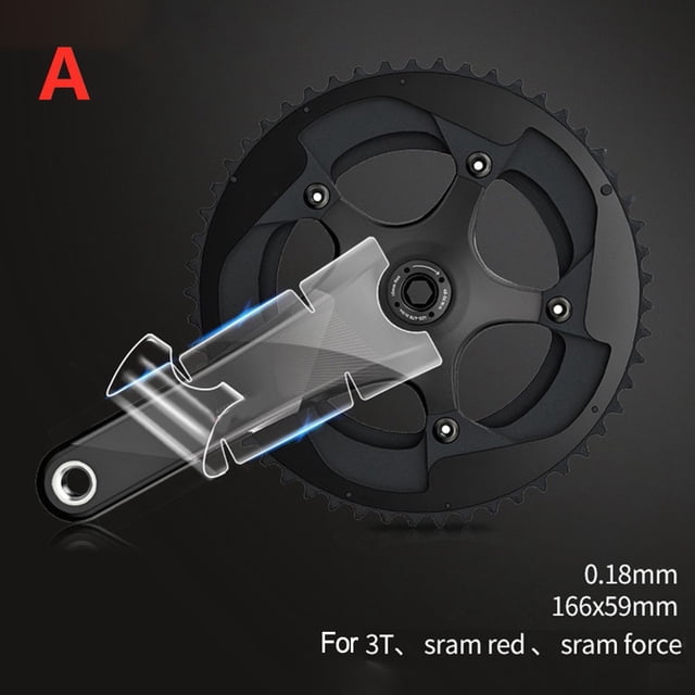 Bicycle Anti-collision Bicycle Crank Sticker TPH For SRAMSHIMAN0 Anti-collision