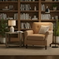 thumbnail image 6 of Mango Furniture Ariah Transitional Storage Solid Mango Wood End Table,coastal brown, 6 of 13