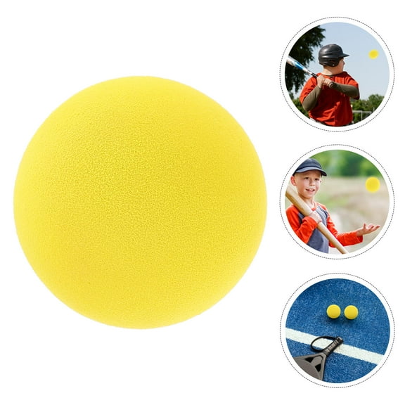 LOLIPPYY 5pcs Soft Design Baseballs for Safe Batting Practice and Fun Training