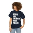 thumbnail image 3 of 22Gifts Construction worker Dad Fathers Day Birthday Shirt, Gifts, Tshirt, 3 of 12