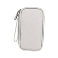 thumbnail image 3 of DOLITY Pouch Carry Case for Cord Cable Cable Storage Bag for Cords Phone Cables 1 layer 1 layer gray, 3 of 9