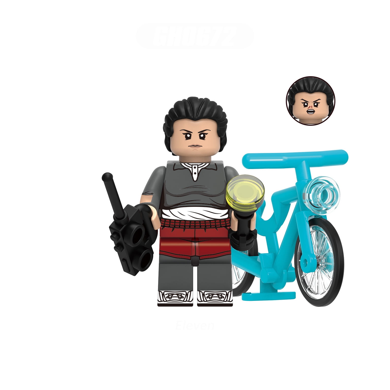 8PCS Minifigures Set Eleven Upside Down Max Hawkins Movies Demogorgon Steve Dustin Mike Will Erica Robin Nancy Building Blocks, Creative Puzzle Toys for Children Christmas Gift Birthday Present