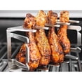 thumbnail image 5 of Soporte multifuncional para barbacoa de acero inoxidable, soporte portátil para parrilla de barbacoa, 5 of 5